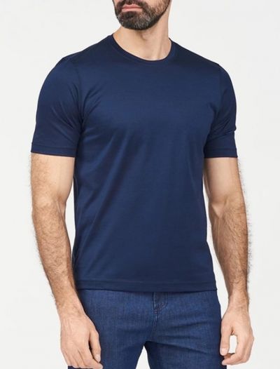 T-shirt manica corta Gran Sasso - blu