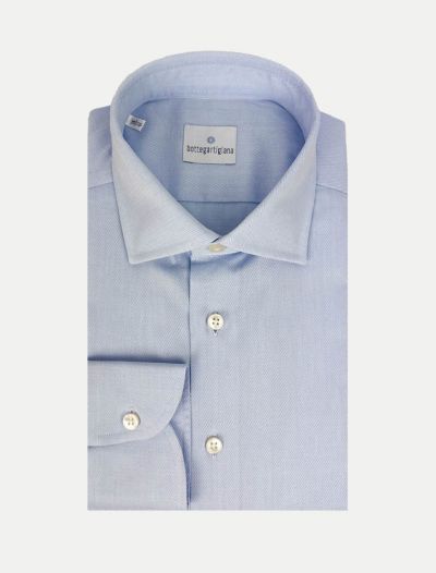 Camicia manica lunga Bottega Artigiana - azzurro