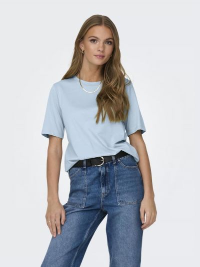 T-shirt manica corta Only - blu