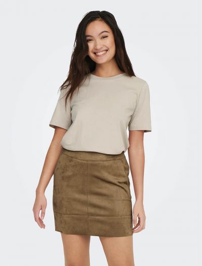 T-shirt manica corta Only - silver