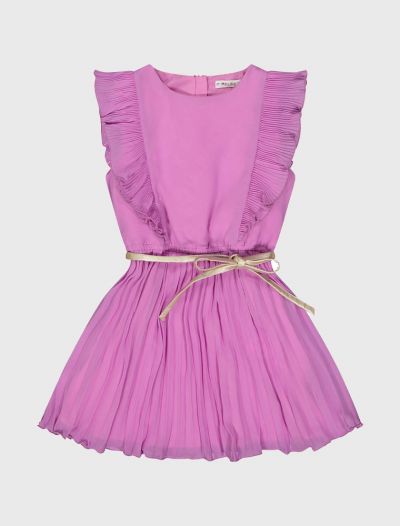 Abito manica corta Melby - magenta