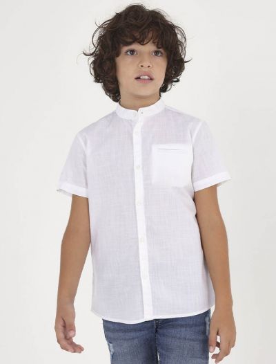 Camicia manica corta Mayoral - bianco