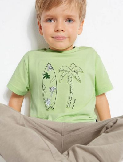 T-shirt manica corta Mayoral - verde