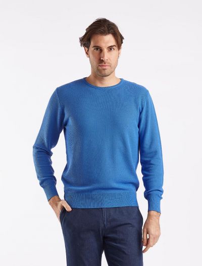 Maglia manica lunga Morgano - bluette