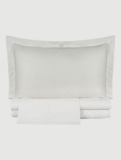 Completo lenzuola 2 piazze Cavalieri - avorio