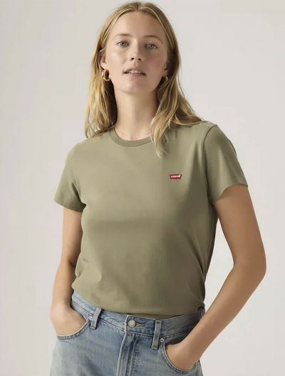 T-shirt manica corta Levi's - verde militare