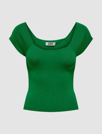 Maglia manica corta Jdy - verde smeraldo