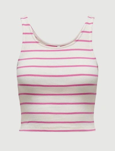 Top Only - bianco fragola