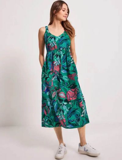 Abito curvy Cecil - green