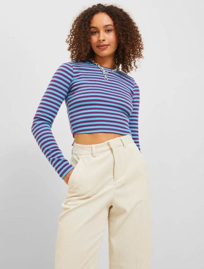 Maglia manica lunga Jjxx - acqua