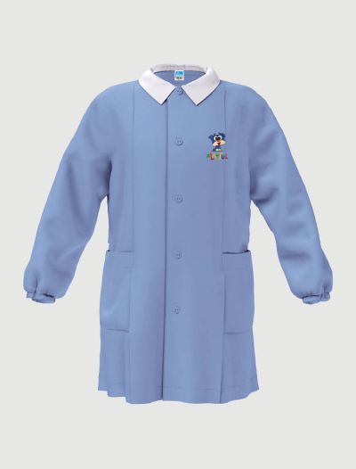 Grembiule asilo Siggi - azzurro