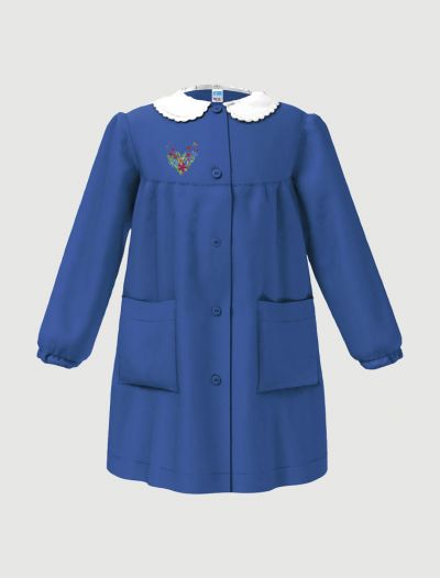 Grembiule scuola Siggi - bluette