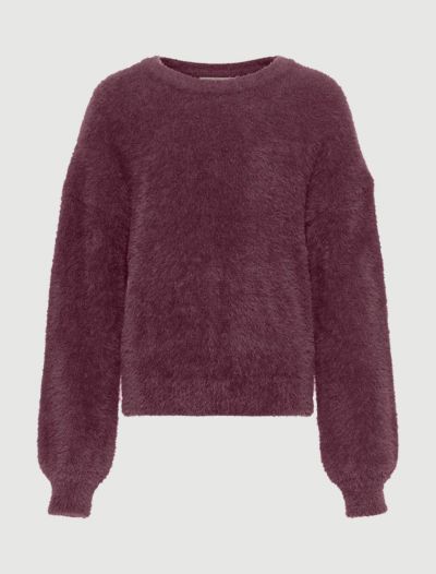 Maglia manica lunga Only - bordeaux