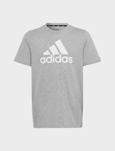 T-shirt manica corta sportiva Adidas - grigio