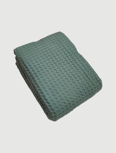 Copriletto 2 piazze Cavalieri - muschio