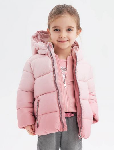 Giaccone imbottito I Do - rosa