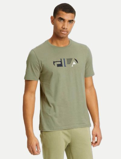 T-shirt manica corta sportiva Fila - green
