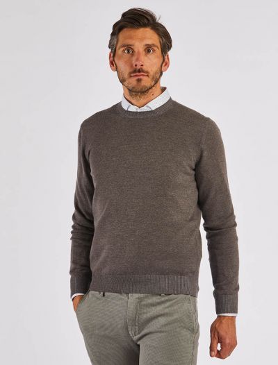 Maglia manica lunga Gran Sasso - noce