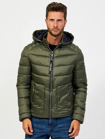 Giubbino imbottito Yes Zee - verde militare