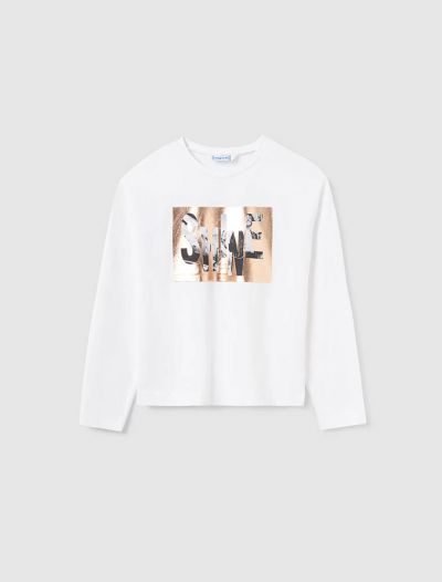T-shirt Mayoral - ecru