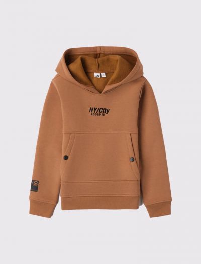 Maglia in felpa I Do - dark beige