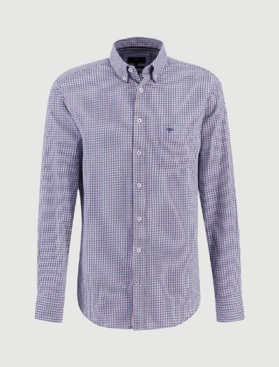 Camicia manica lunga casual Fynch-hatton - rosso