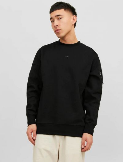 Maglia in felpa Jack & Jones - black