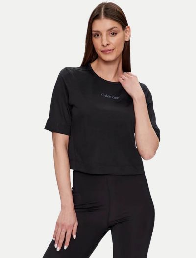 T-shirt manica corta sportiva Calvin Klein Sport - nero