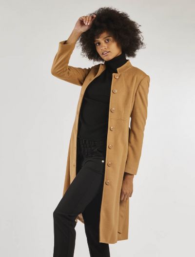 Cappotto Fly Girl - camel