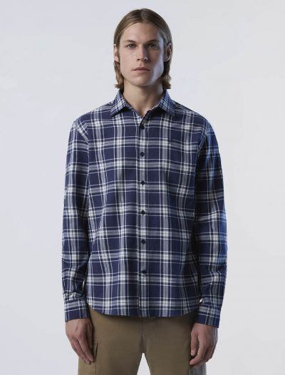Camicia manica lunga casual North Sails - avio