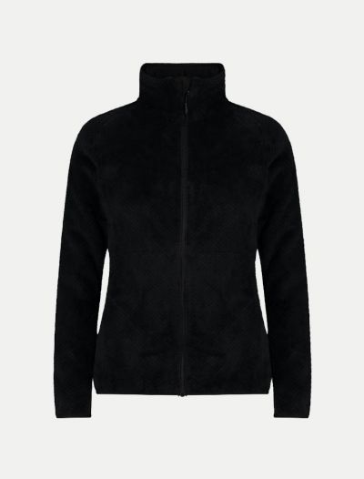 Maglia in pile con zip Cmp - nero