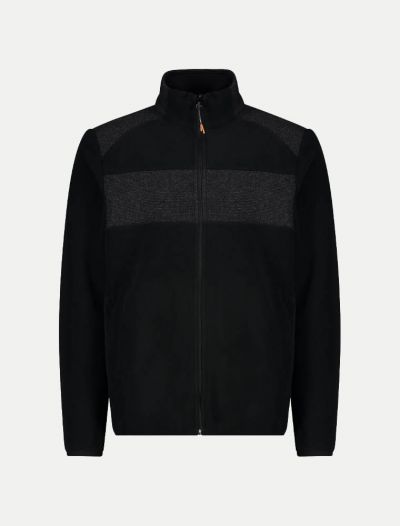 Maglia in pile con zip Cmp - nero
