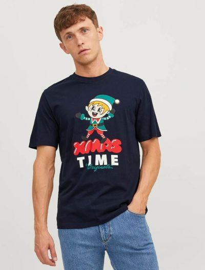 T-shirt manica corta Jack & Jones - sky capitain