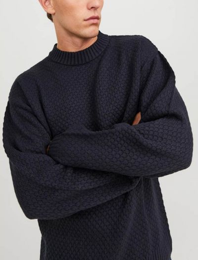 Maglia manica lunga casual Jack & Jones - total eclipse