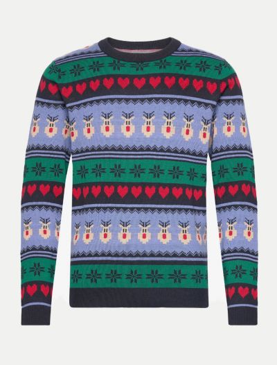 Maglia manica lunga casual Jack & Jones - renna