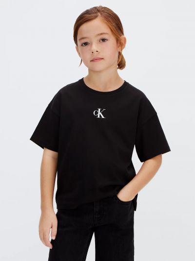 T-shirt manica corta Calvin Klein - black