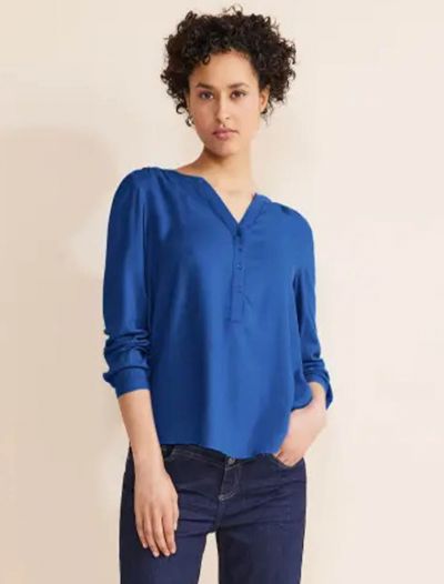 Camicia manica lunga Street One - bluette