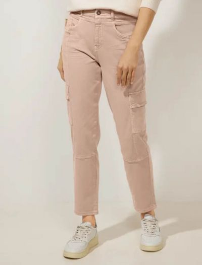 Pantalone jeans Street One - rose