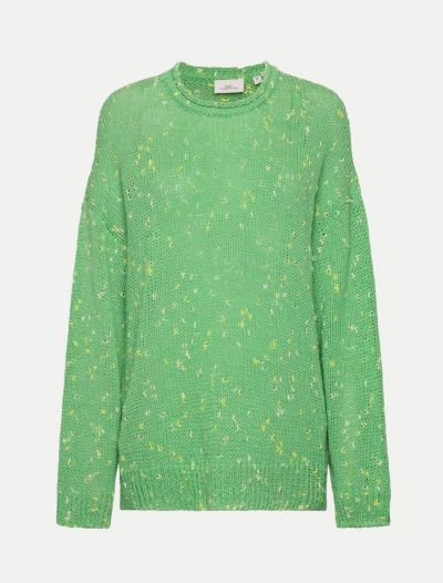 Maglia manica lunga curvy Only - Carmakoma - verde