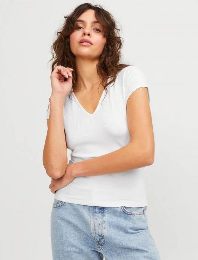 T-shirt manica corta Jjxx - bright white