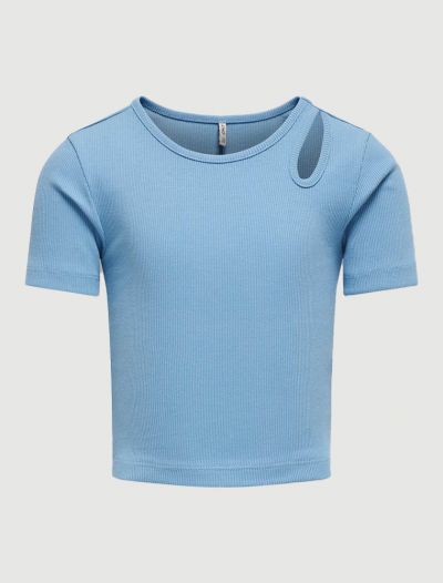 T-shirt manica corta Only - blue