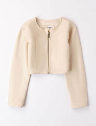 Giubbino ecopelle I Do - beige