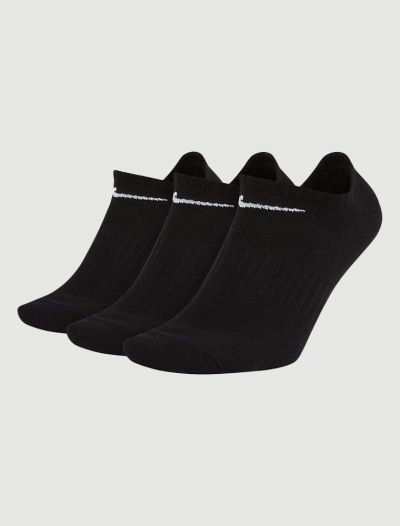 Calzini sneakers sport Nike - nero