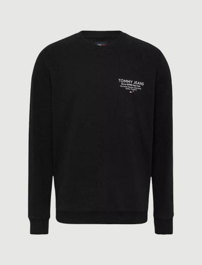 Maglia in felpa Tommy Jeans - black