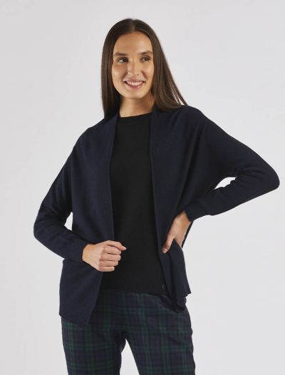 Cardigan Knit - San Babila - blu