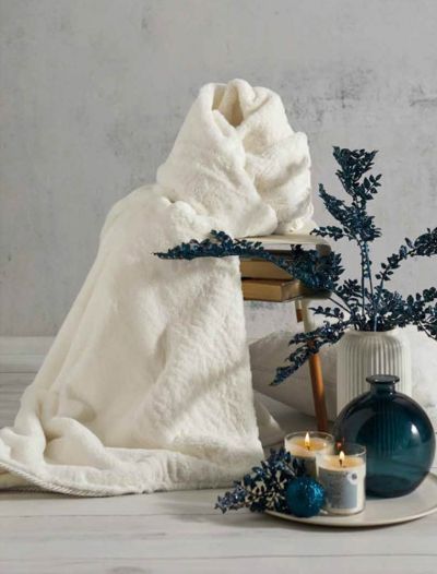 Plaid Maison Sucree - bianco