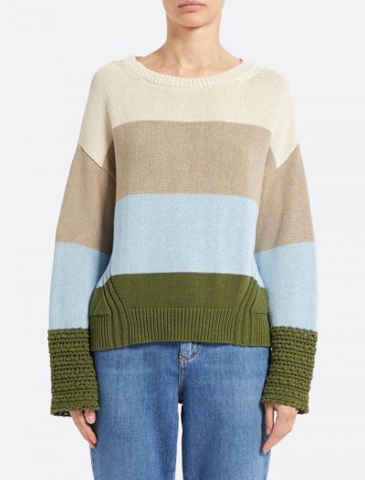 Pullover manica lunga Marella Sport - panna