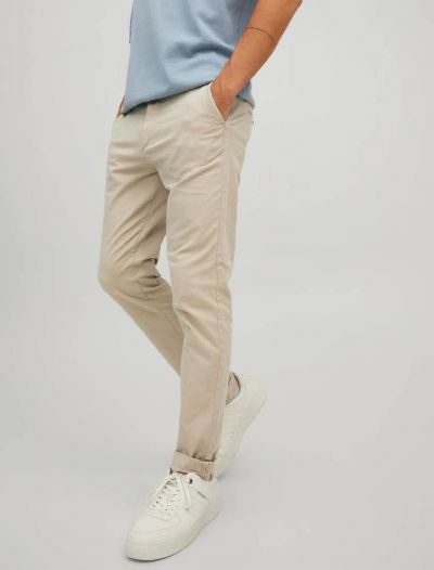 Pantalone casual Jack & Jones - sabbia