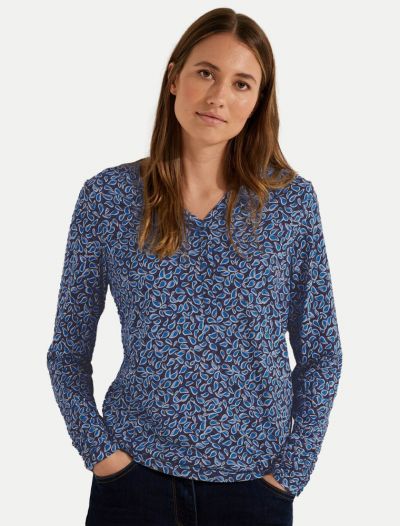 Maglia manica lunga Cecil - night sky