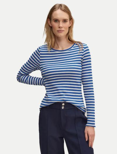 Maglia manica lunga Street One - bluette